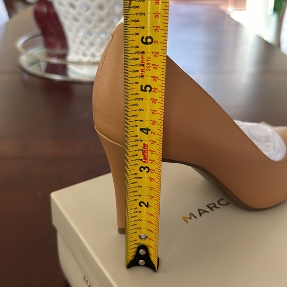 Marc Fisher Pointy Toe Heel Pumps - Camel - New.size 8/5. #11 - Picture 4 of 7